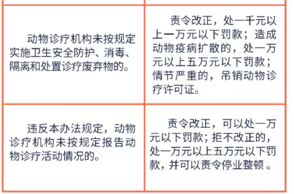 动物诊疗许可证的管理制度具体内容
